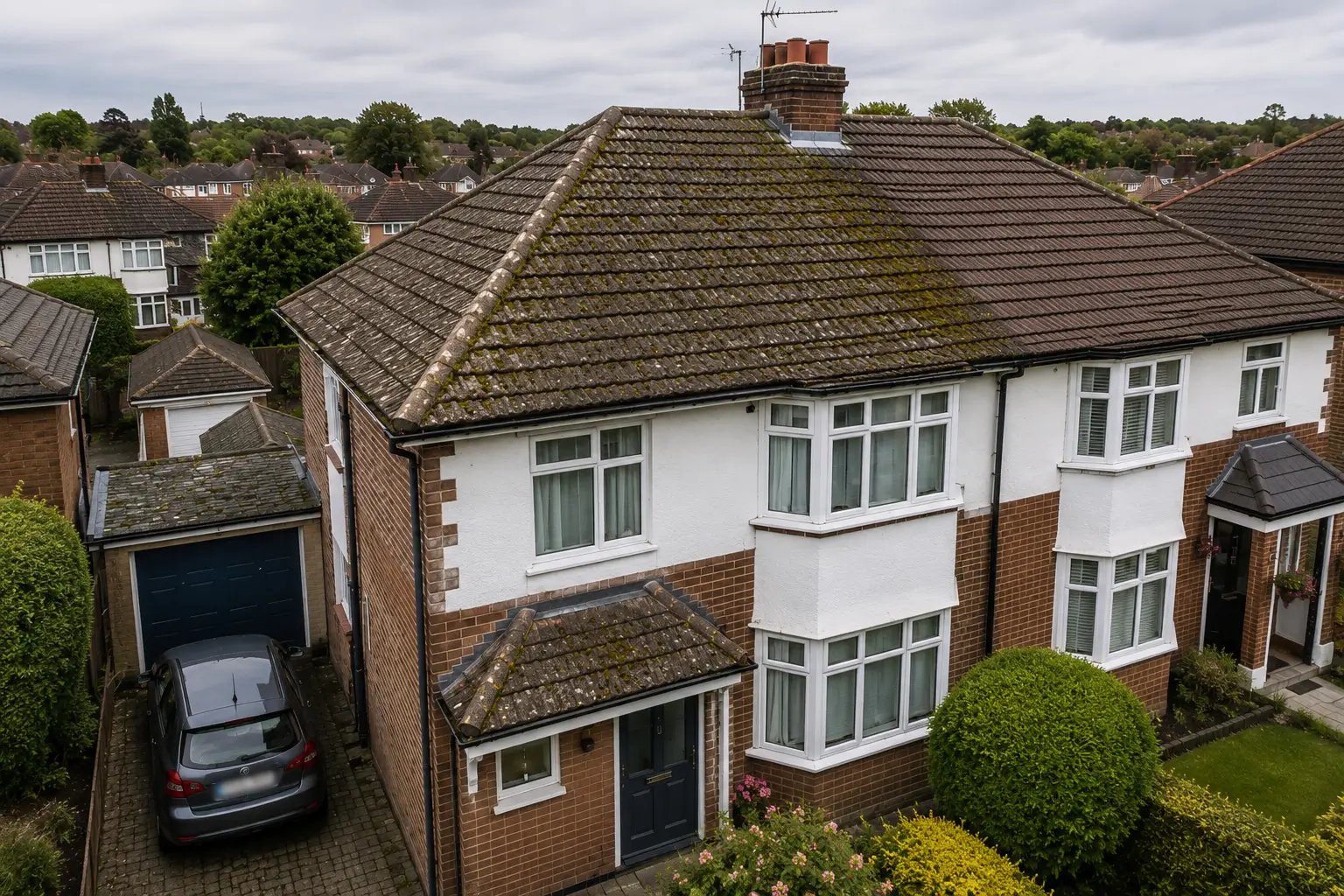 Roof before work